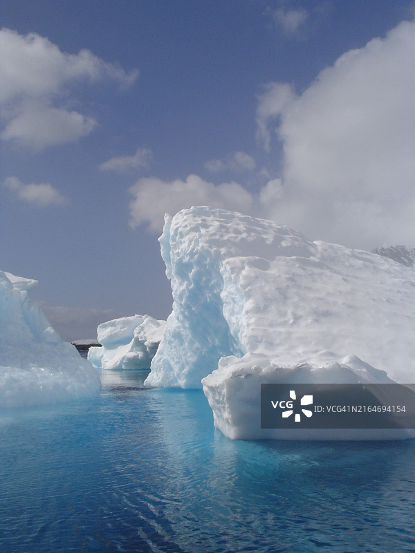 大海对着天空的美景图片素材