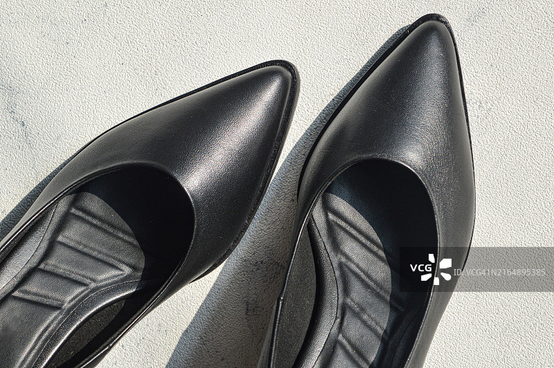 尖头高跟鞋图片素材