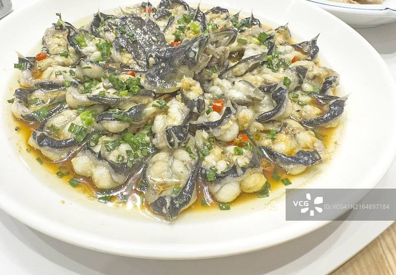 清蒸河鳗图片素材