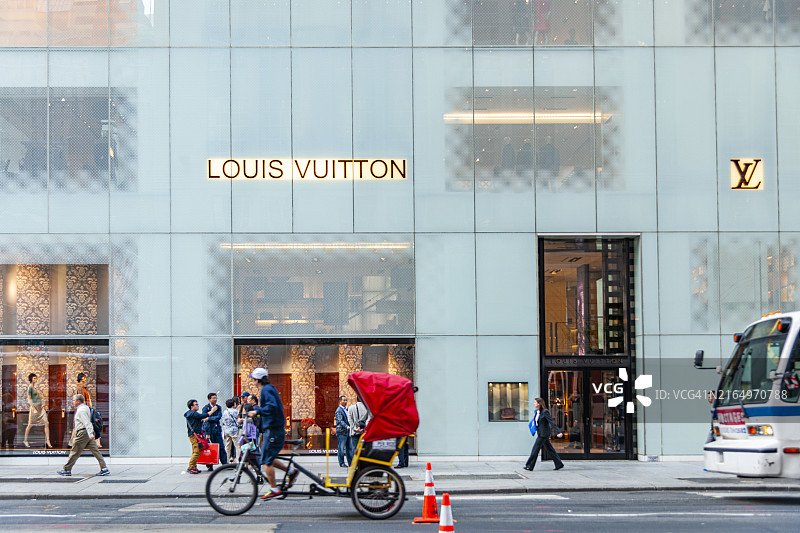 纽约第五大道图片素材