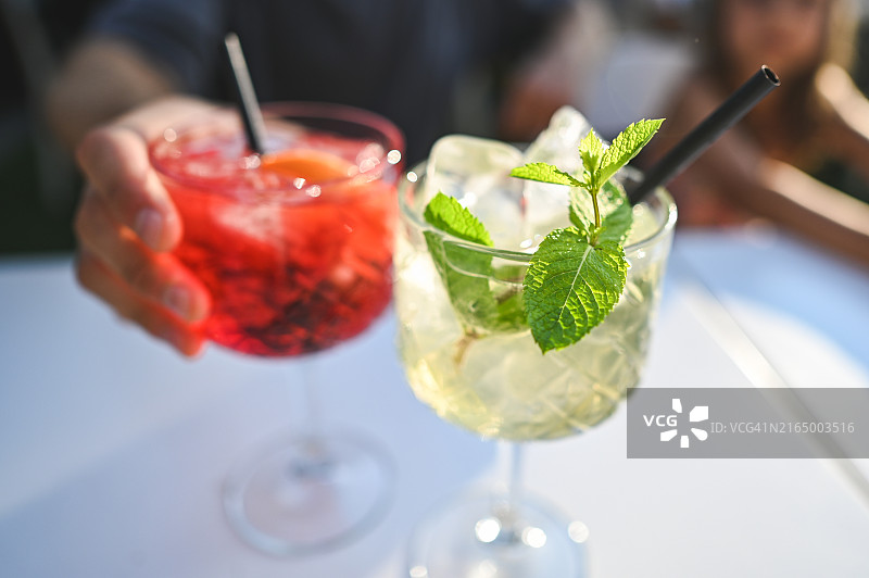 意大利开胃酒特写图片素材