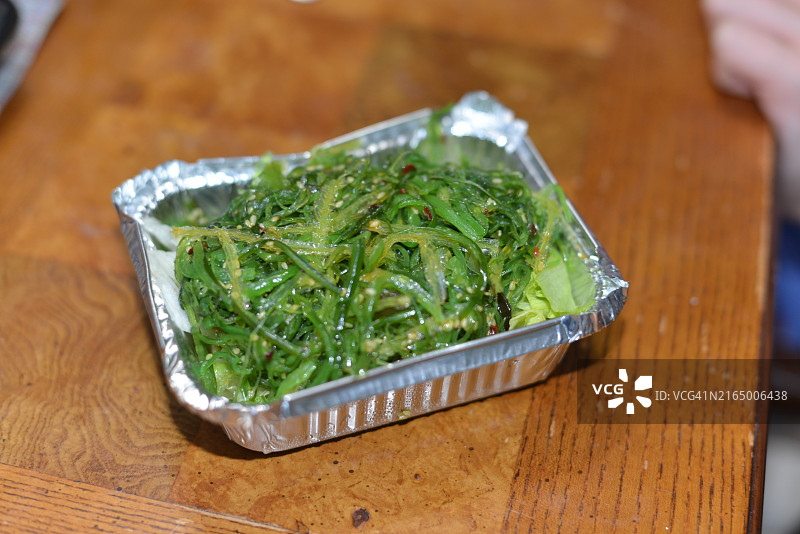 海藻沙拉图片素材