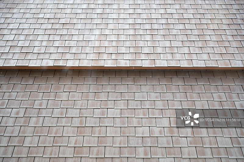 木瓦屋顶图片素材