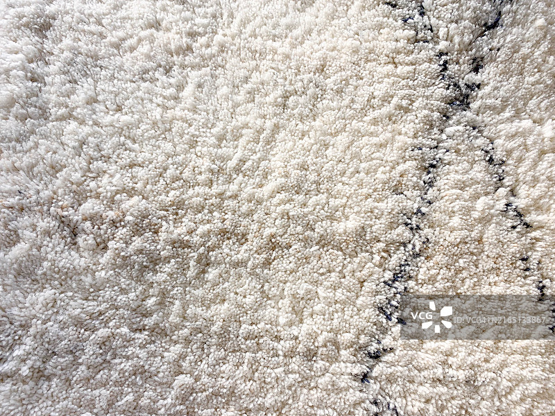 白色割绒地毯纹理图片素材