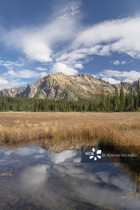 华盛顿山口北喀斯喀特山脉图片素材