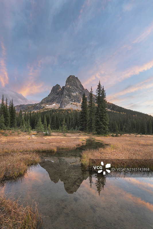 自由钟山，北喀斯喀特山脉图片素材