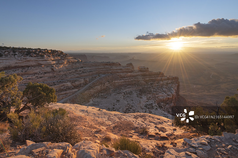 锡达梅萨熊耳国家纪念地图片素材