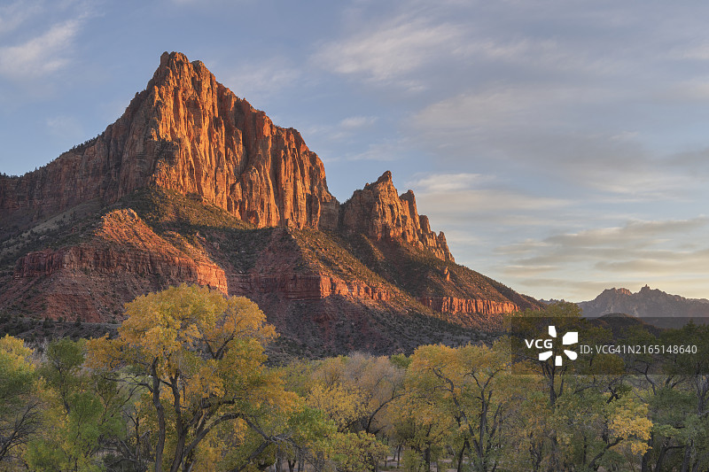 守望者，锡安国家公园图片素材