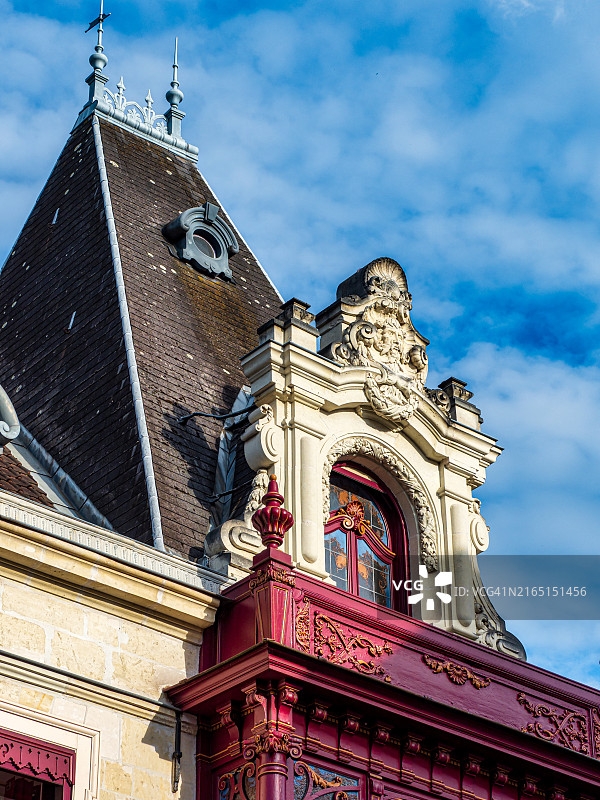 杜埃古建筑的装饰元素图片素材