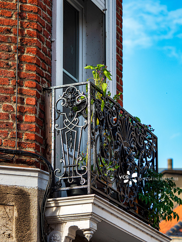 杜埃古建筑的装饰元素图片素材