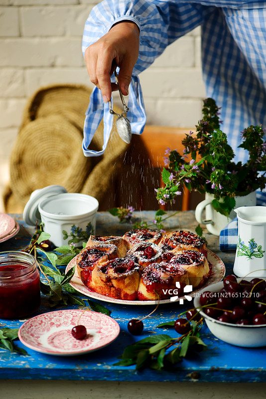 乡村樱桃派图片素材