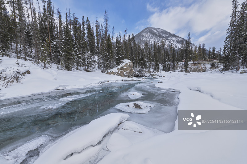 幽鹤国家公园踢马河图片素材