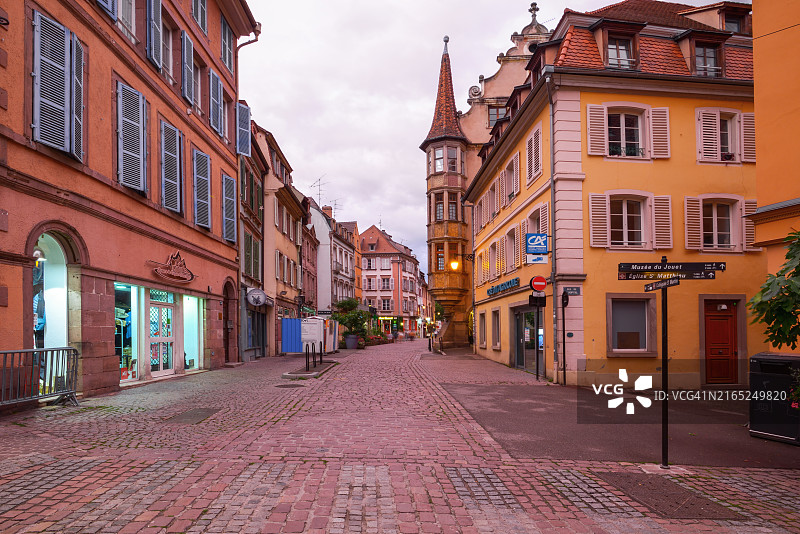 科尔马大街图片素材