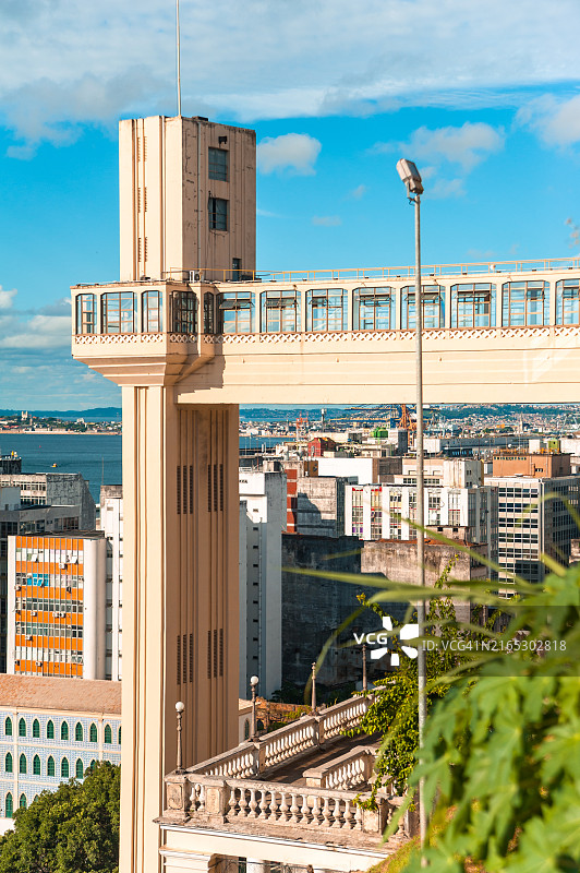 从拉塞尔达电梯顶层看到的景色图片素材