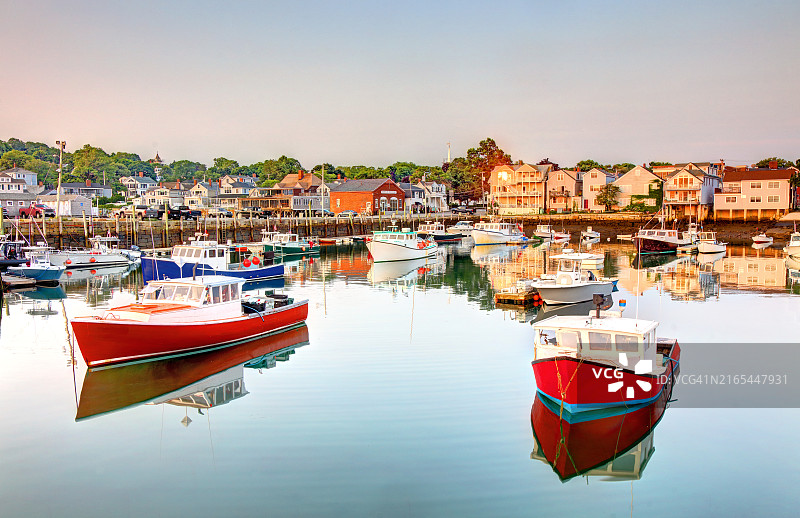 马萨诸塞州罗克波特图片素材