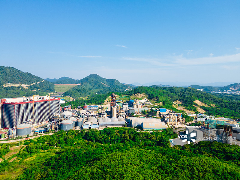 水泥厂，搅拌站图片素材