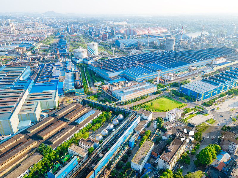 钢铁厂，制造业，炼钢厂图片素材