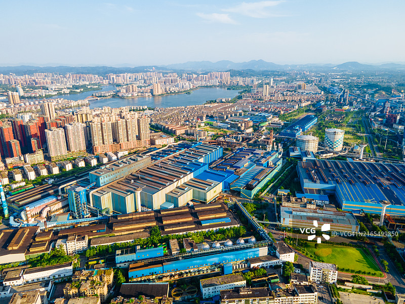 钢铁厂，制造业，炼钢厂图片素材