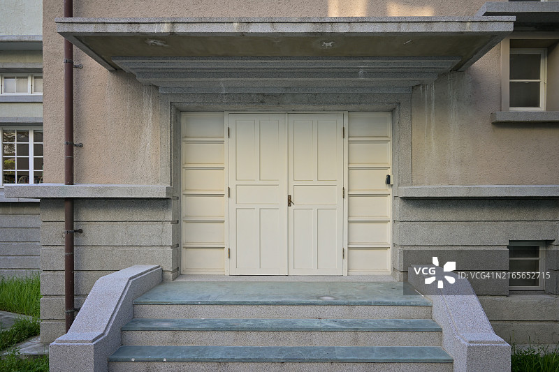 中国台湾台南市的旧房子图片素材