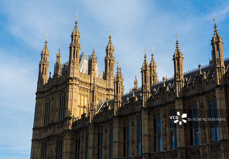 伦敦威斯敏斯特议会大厦图片素材