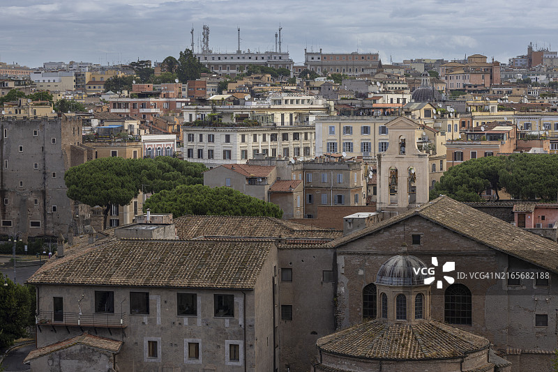 意大利拉齐奥罗马的古罗马广场图片素材