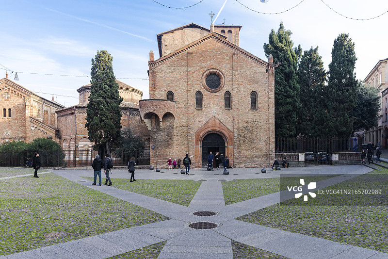 圣斯蒂法诺，博洛尼亚老城的七座教堂图片素材