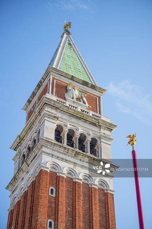 威尼斯圣马可钟楼图片素材