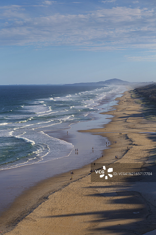 澳大利亚昆士兰州阳光海岸阳光海滩图片素材