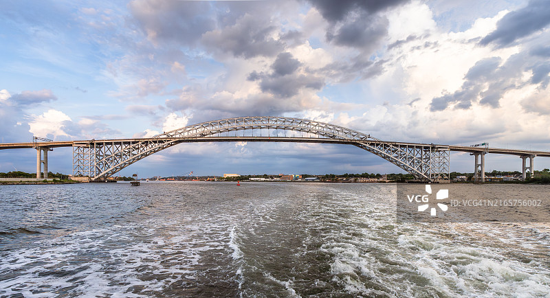 巴约讷大桥和基尔·范·库尔图片素材