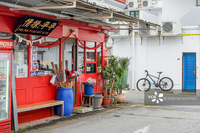新加坡中峇鲁的便利店图片素材