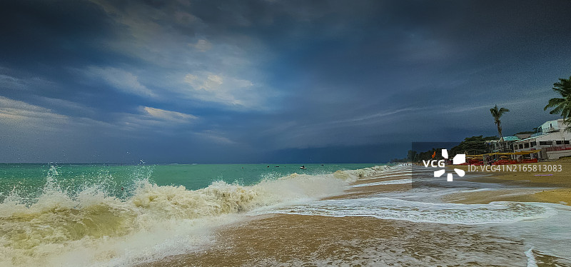 苏梅岛拉迈海滩风光，泰国图片素材