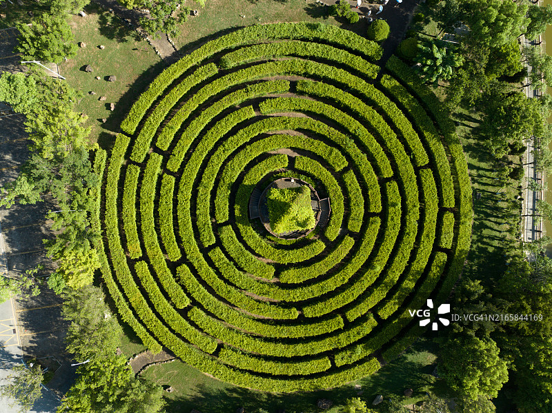 迷宫公园图片素材
