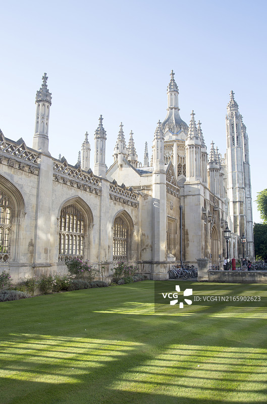 剑桥大学国王学院入口图片素材