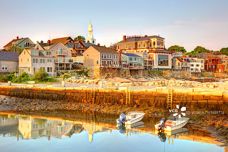 马萨诸塞州罗克波特图片素材