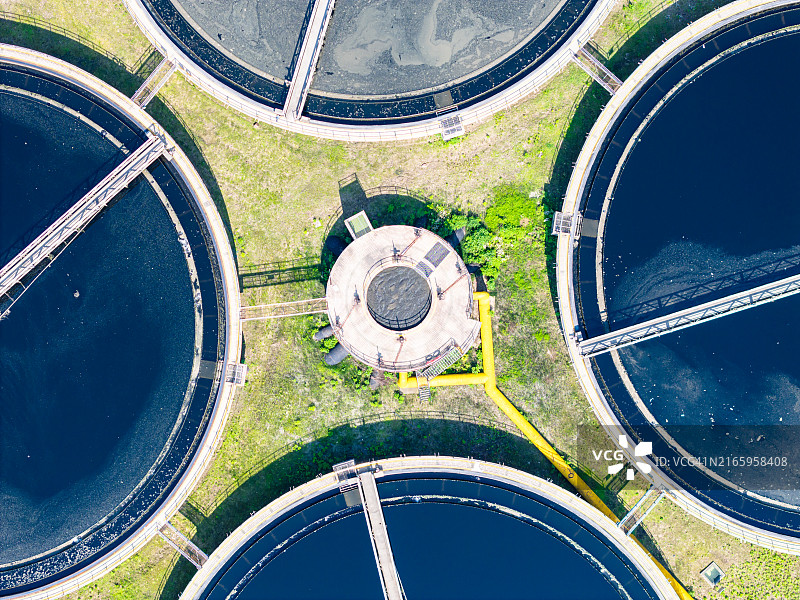 城市污水处理厂图片素材