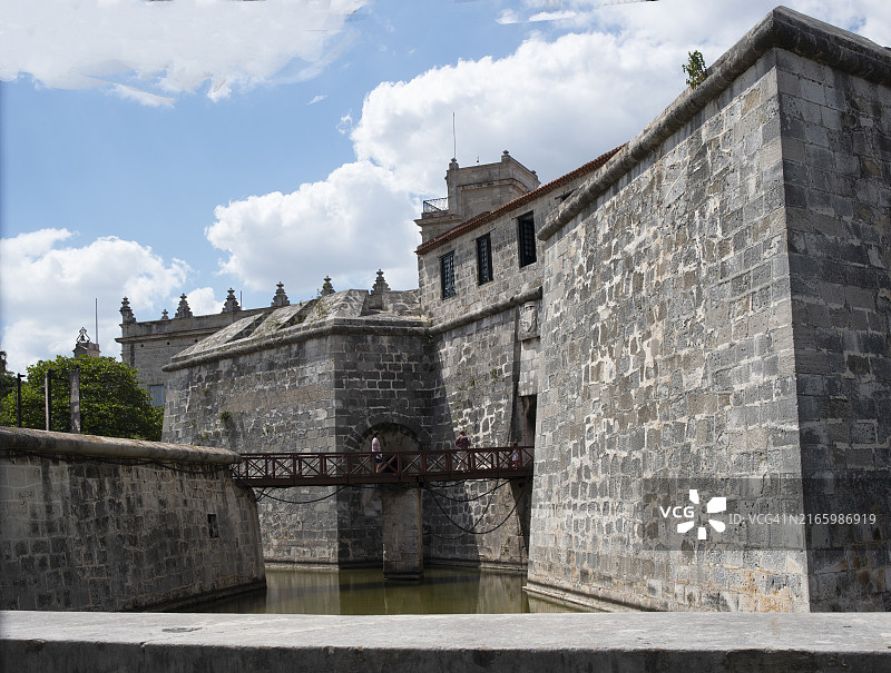 皇家军队城堡，联合国教科文组织世界遗产，哈瓦那，古巴图片素材