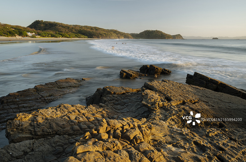 科科海滩，里瓦斯，尼加拉瓜，中美洲图片素材