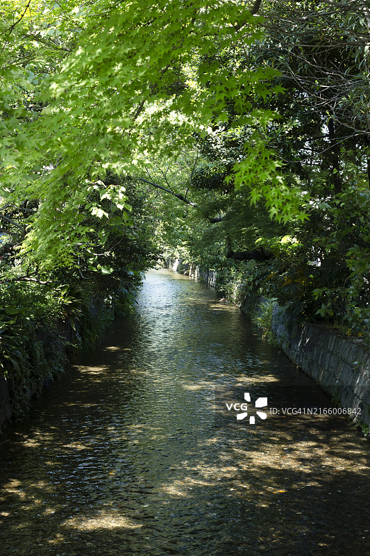 京都市高濑川图片素材