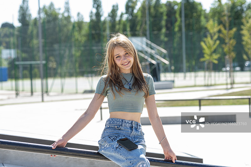 美丽少女肖像图片素材