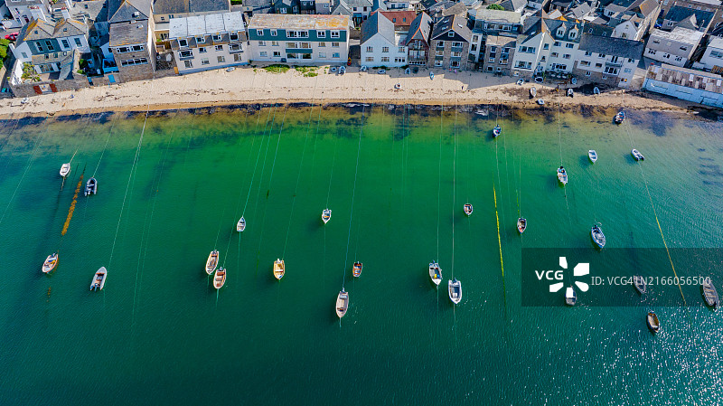 锡利群岛圣玛丽港图片素材