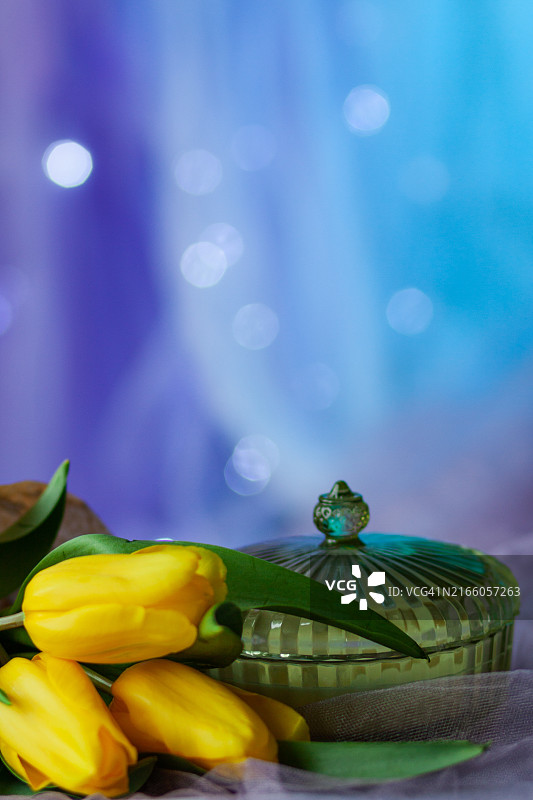 春季节日祝福明信片图片素材