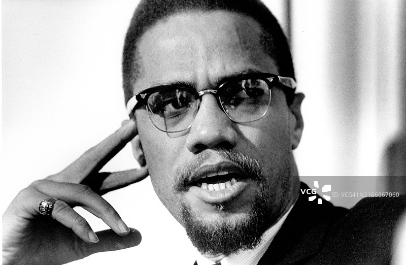 马尔科姆·X图片素材