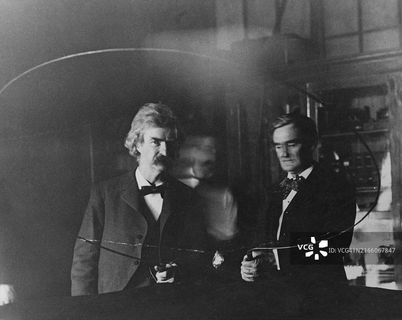 特斯拉和朋友们图片素材