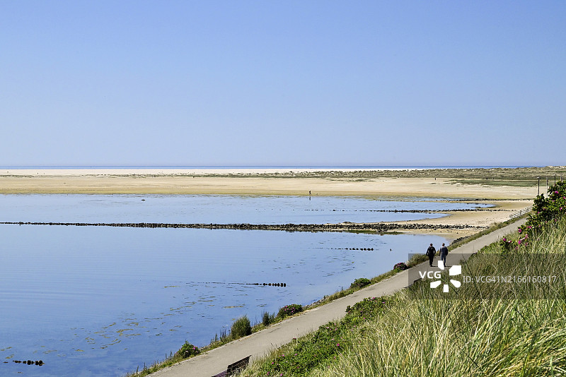 德国阿姆鲁姆岛瓦登海风光图片素材