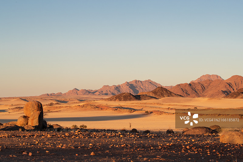 纳米布沙漠黎明图片素材