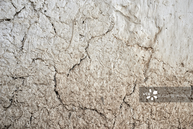 龟裂的干燥土地纹理墙图片素材