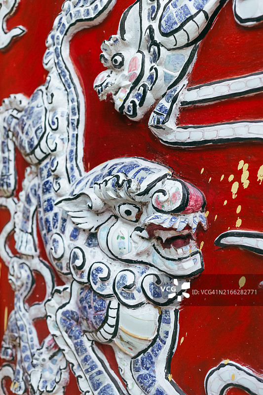 越南文化中的神兽Con Nghe图片素材