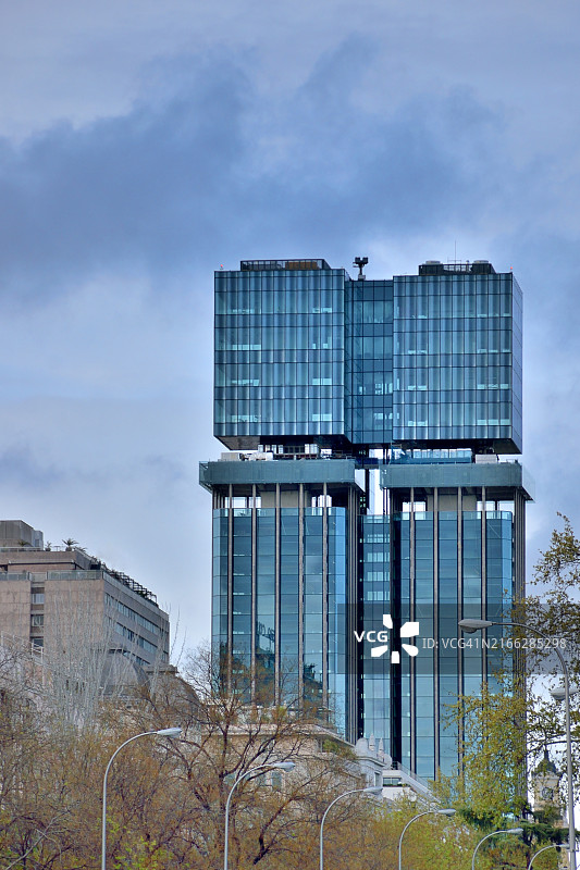 马德里哥伦布塔图片素材