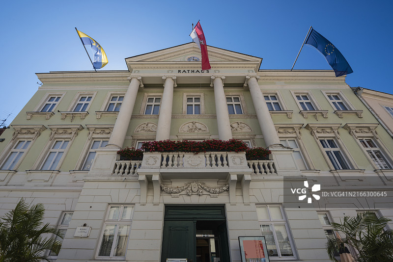巴登 bei Wien 市政厅图片素材