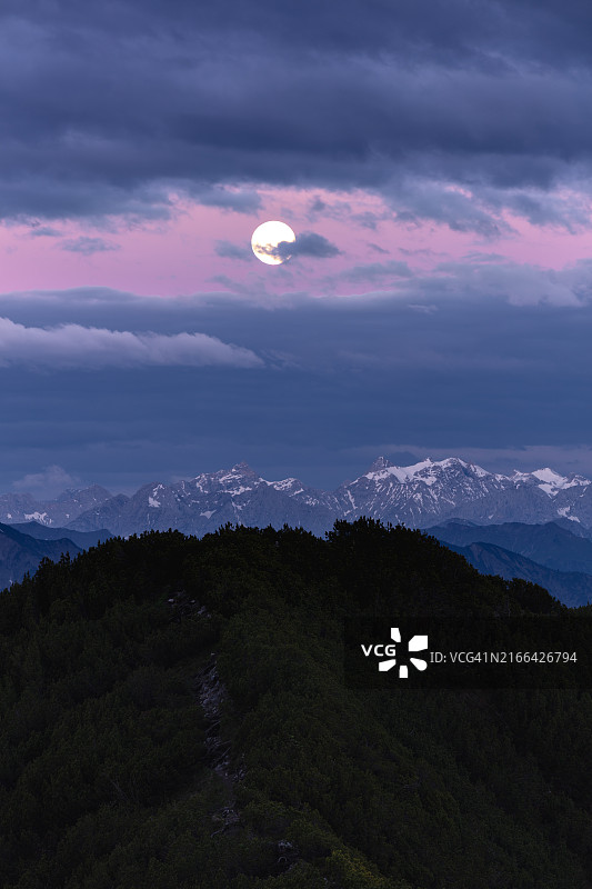 卑尔根之夜图片素材